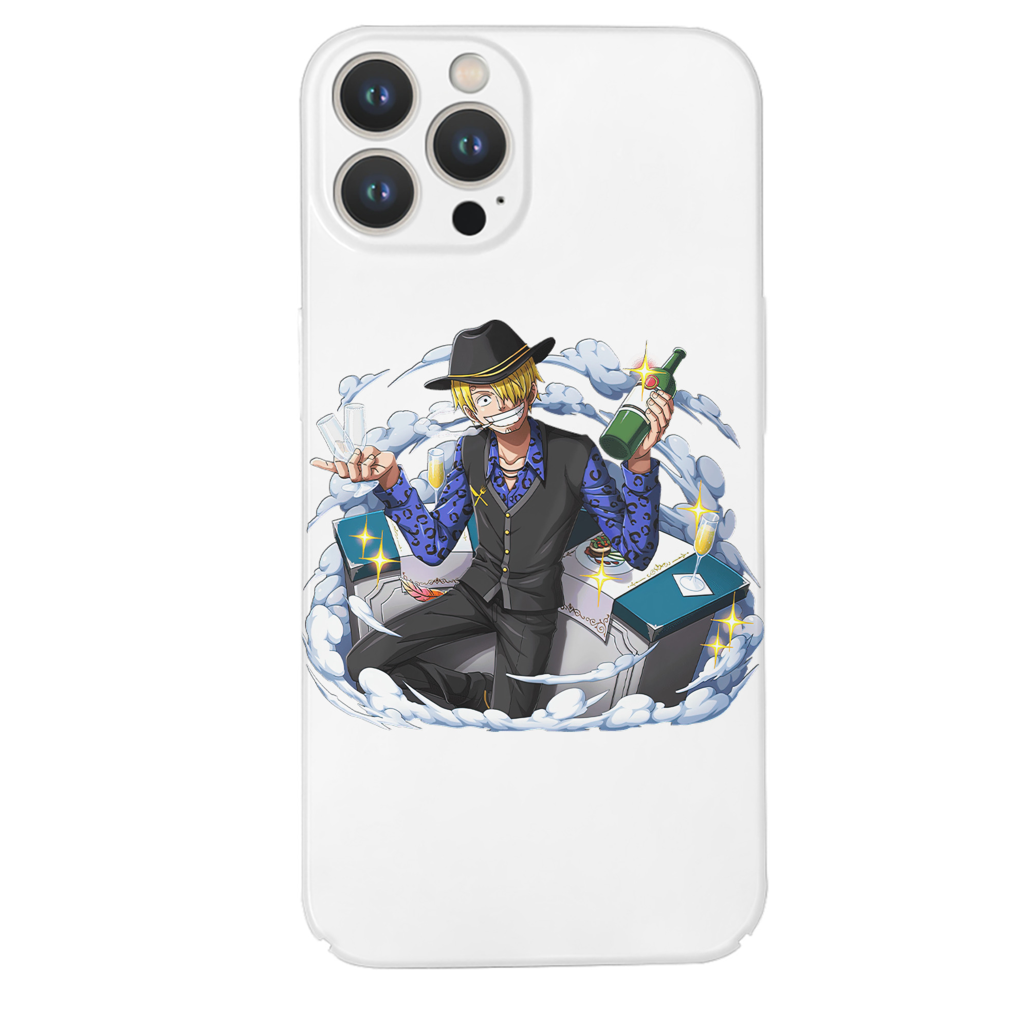 （画像用） ワンピース サンジ ONE PIECE Sanji 【iPhone 14シリーズ対応】ハードケース